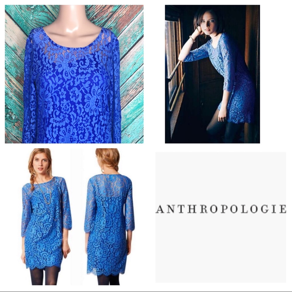 Anthropologie Hd In Paris Overture Lace Dress